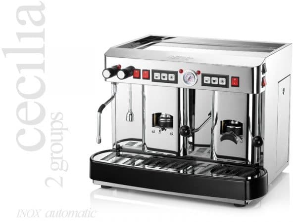 BÉRLÉS - La Piccola Cecilia Due Full Inox E.S.E. Pod-os kávégép (automata) - Barista oktatással